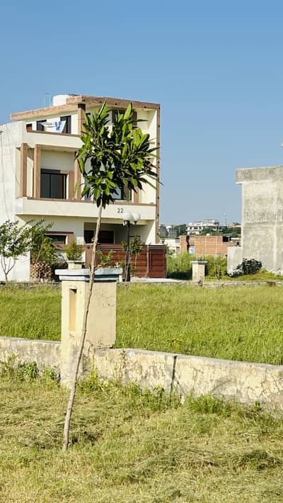 5 Marla Semi Develop Plot Available For Sale