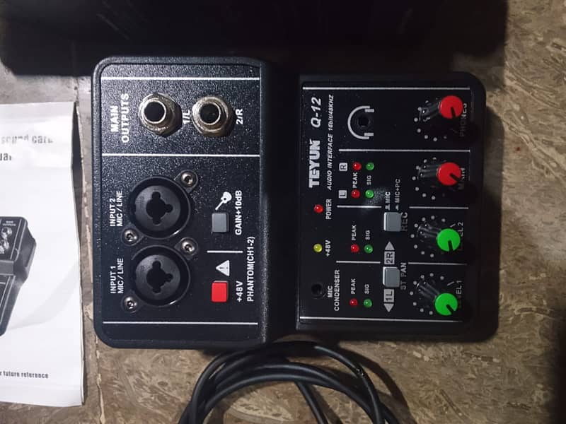 TEYUN Q12 Audio Interface 0