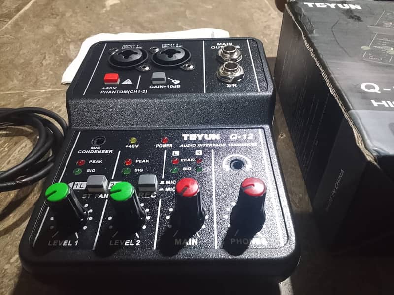 TEYUN Q12 Audio Interface 3
