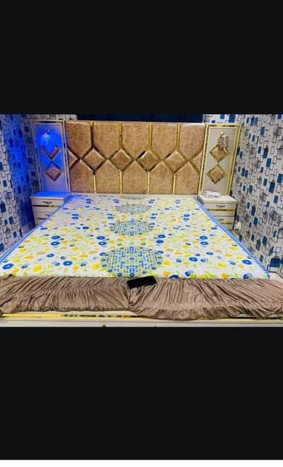 Turkish fabric bed