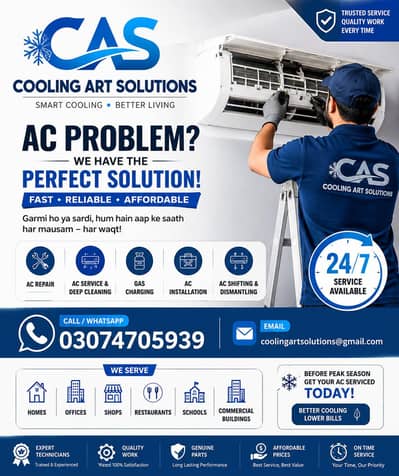 Professional AC Servicing,Gas Charging & Repairing CoolingArtSolutions