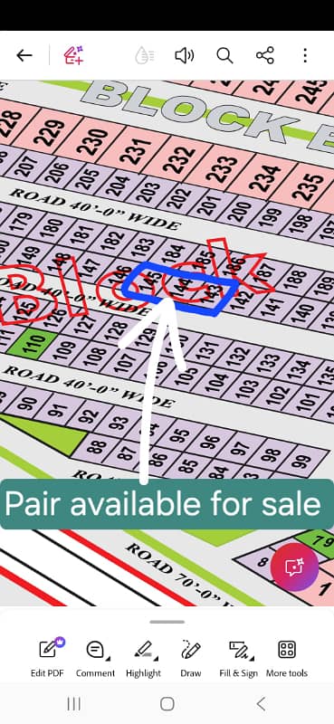 5 marla plot Citi Housing Sargodha road phase 1 For sale