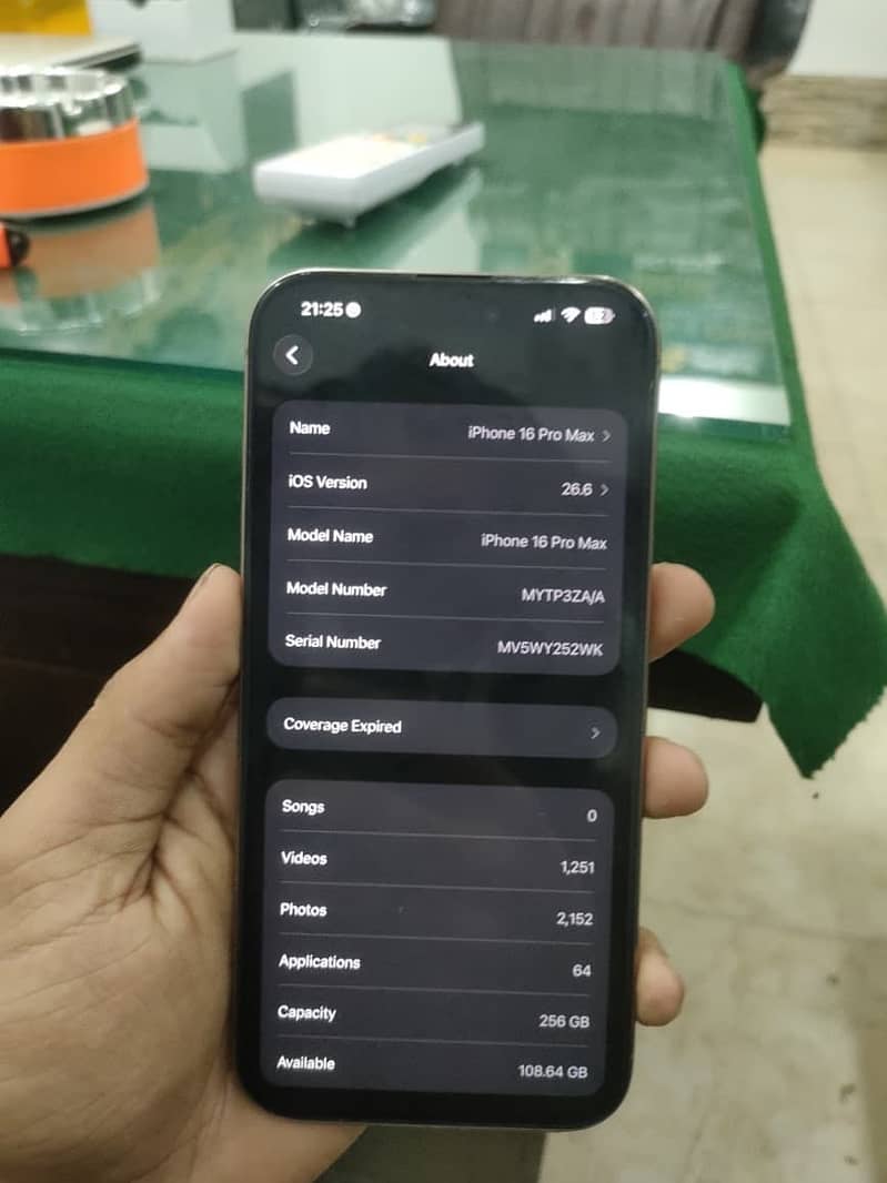 Iphone 16 pro max 6