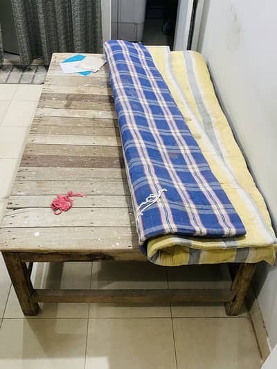 Wooden single takhat