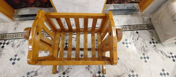 Wooden Baby swing Cradle