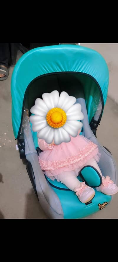 Baby Car Seat / Carrycot - Turquoise - Sargodha