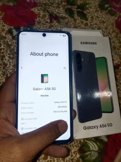 Samsung Mobile A56 5G 12GB 256GB