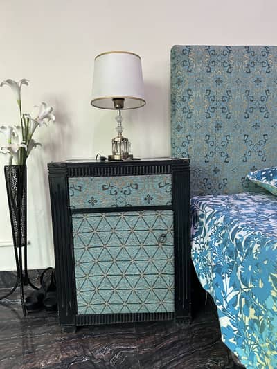 Wooden bed