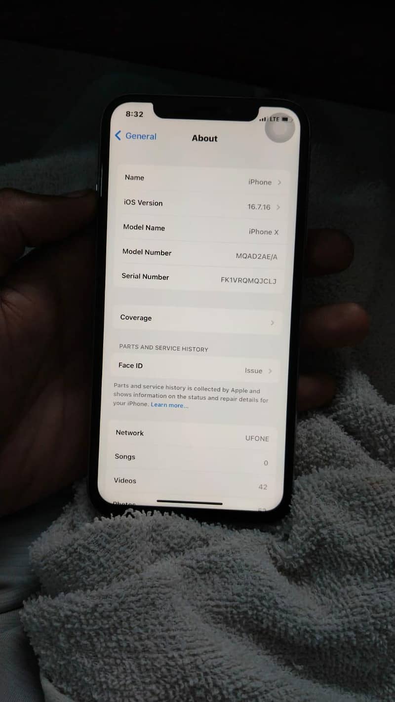 Apple iPhone X 8