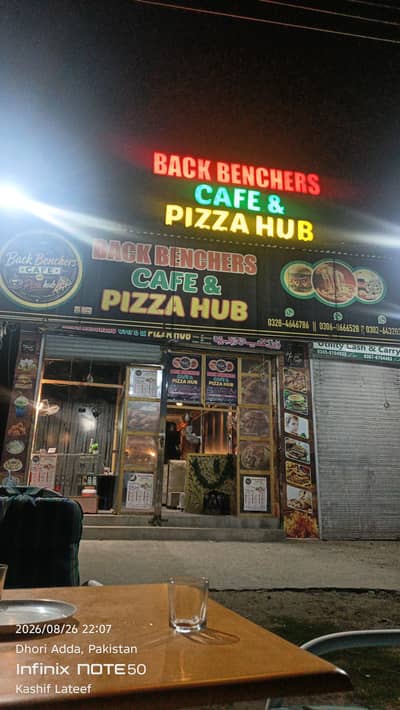 Backbenchers Cafe and pizza hub