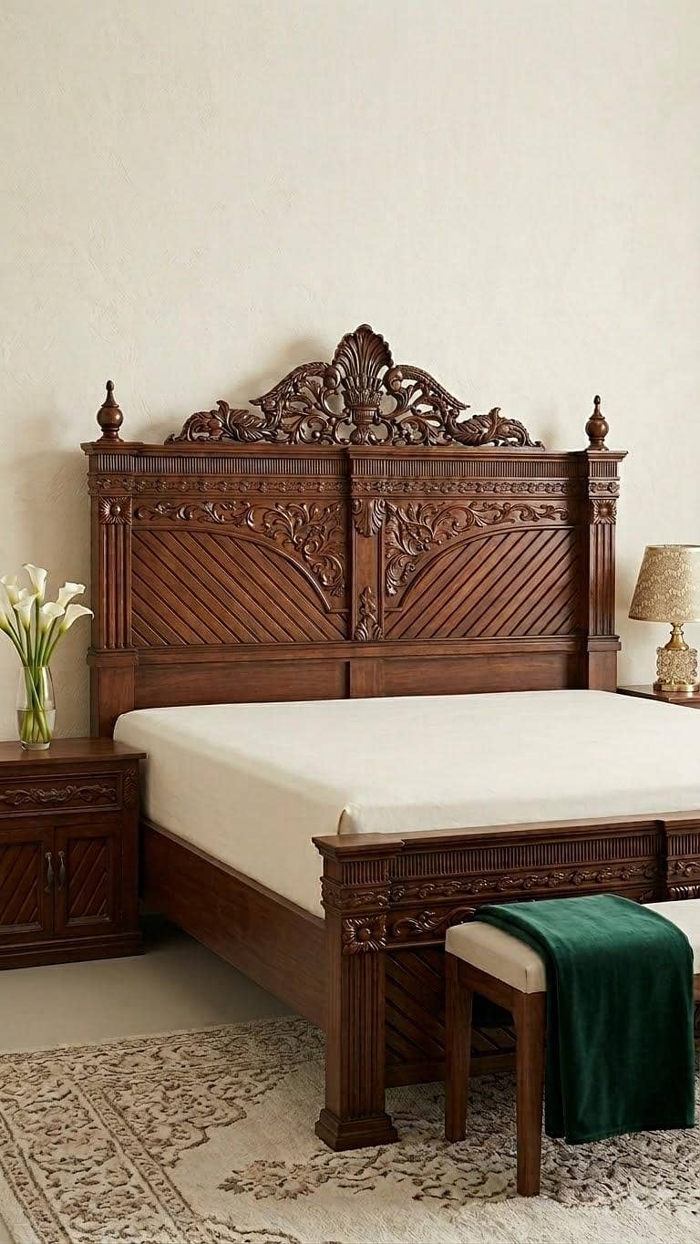 Bed Set- Side Table / Dressing TABLE 0