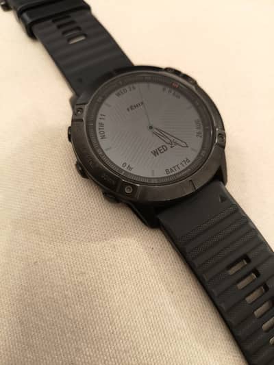 GARMIN Fenix 6X Sapphire with Box & Complete Accessories
