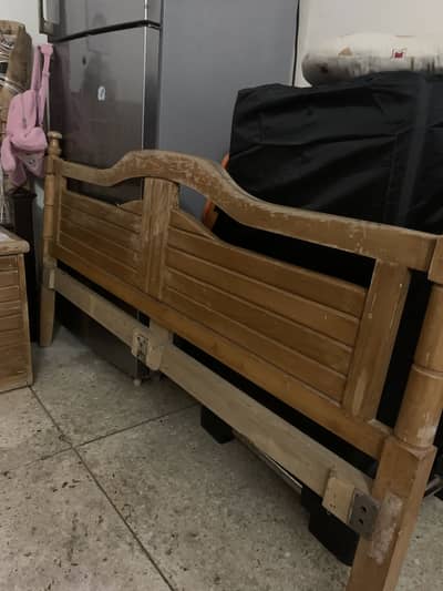 Bed with accessories