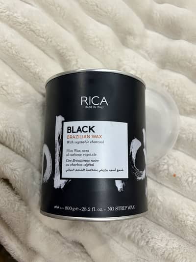 RICA Black Brazilian Wax – 800g | Made in Italy