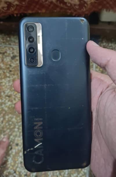 Tecno Camon 17 6/128 panel change back crack