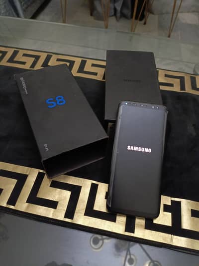 Samsung Mobile S8 pta approved with box