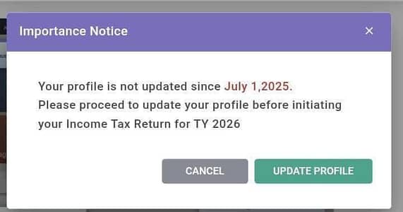 income tax return FBR