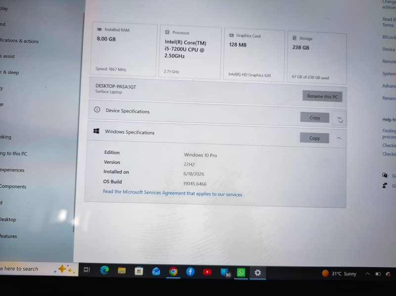 Microsoft MacBook surface 1
