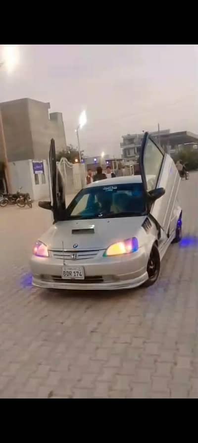 Honda civic 2001 model modified
