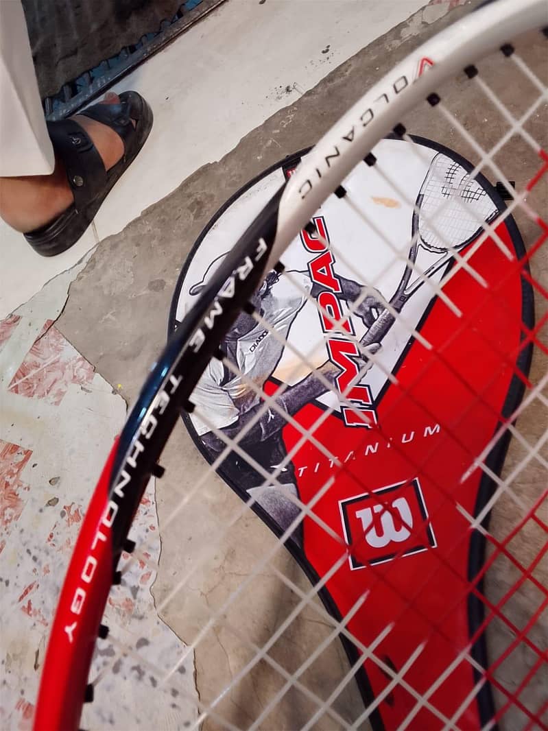 Wilson Impact Titanium Racket 8