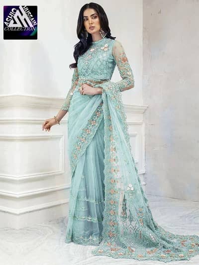 beautiful designer saree best quality contact me 0337 2373298