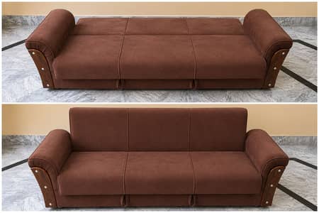 Sofa cum bed for sale All Ok Excellent condition ,pure velvet