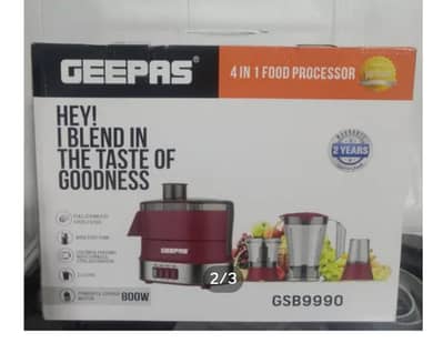 Geepas GSB9990 International brand