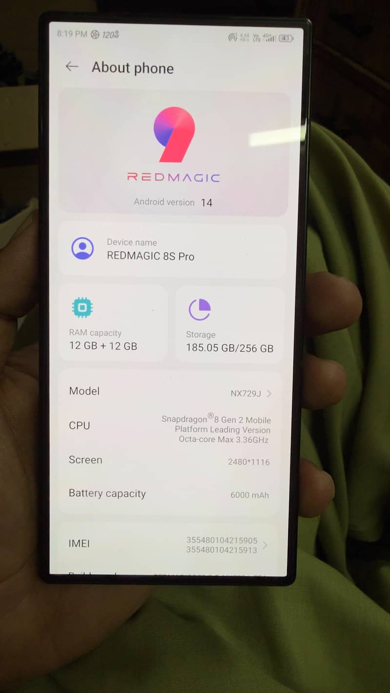 Red Magic 8S Pro 2