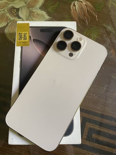 Apple iPhone 16 Pro Max PTA APPROVED