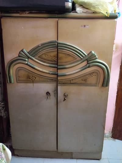 Two doors shelves