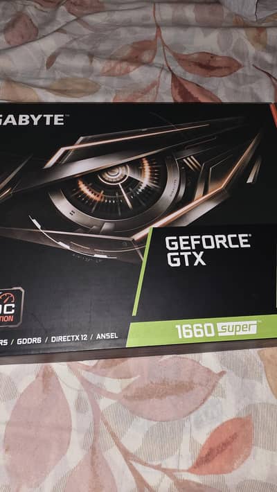 graphic card gtx 1660 super Gigabyte varient
