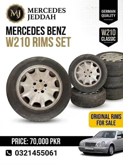 mercdes OEM rims 10 hole rims up for sale