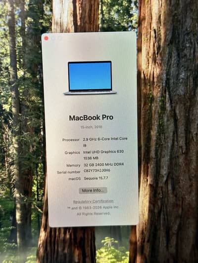 MacBook Pro i9 - gaming, developer