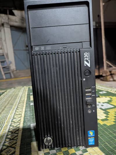 HP Z230 workstation with all computer accessories and 2 GB graphic