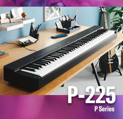 Yamaha P-225B 88-Key Portable Digital Piano (New Year Sale)