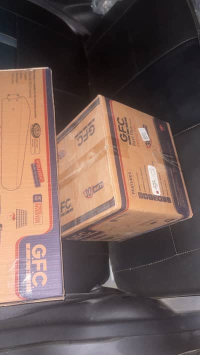 brand new fans 2 pair available brown colour