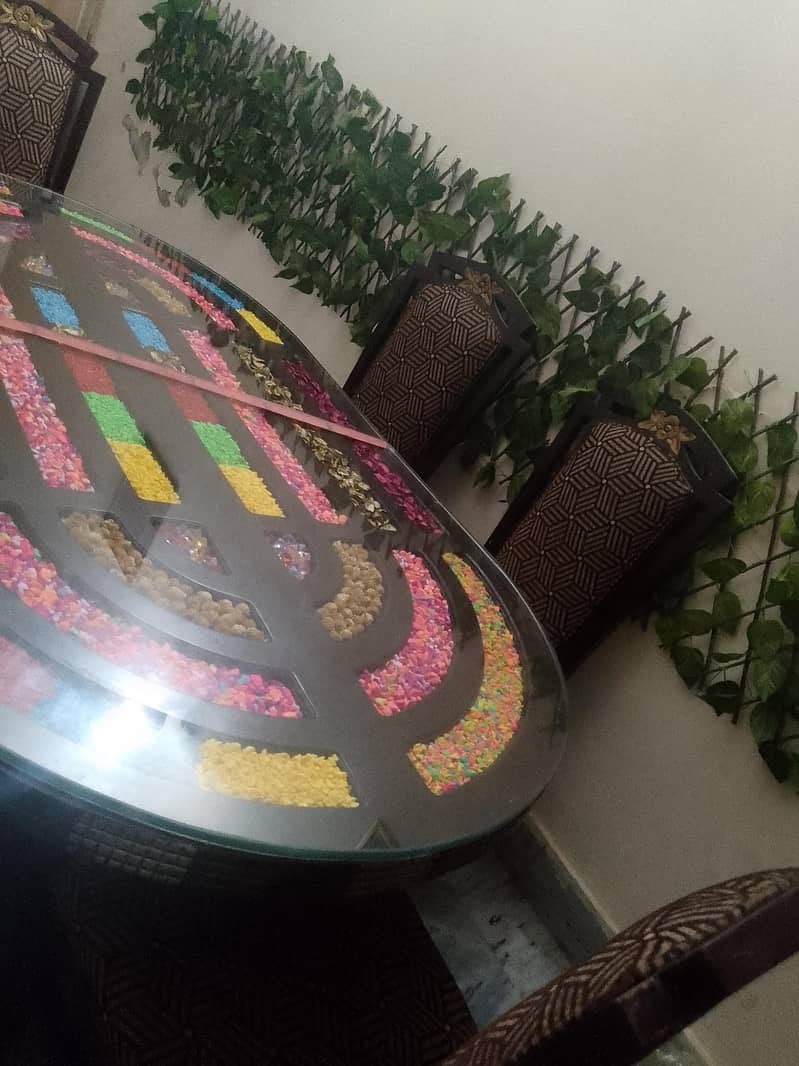 Dining table without chairs 2