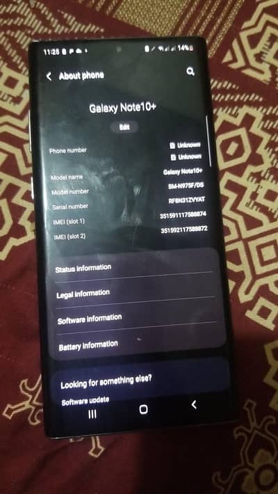 Samsung Mobile Note 10 Plus