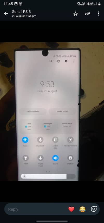 Samsung Mobile Note 20 Ultra