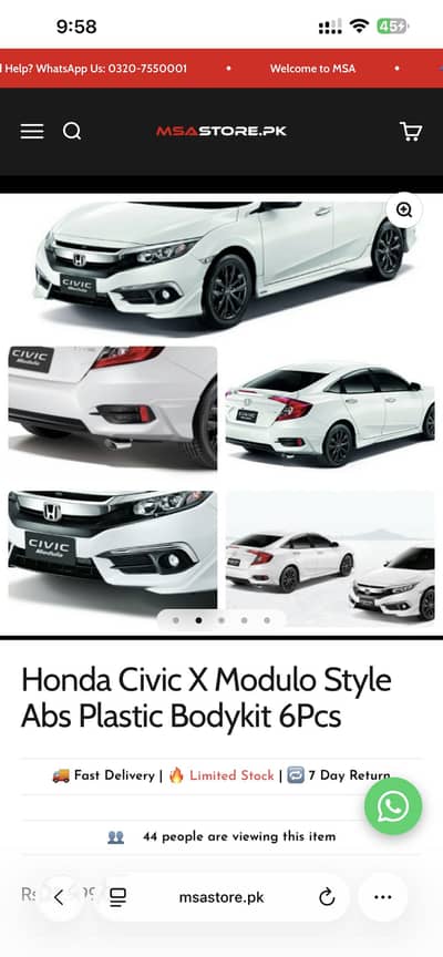 Civic bodykit