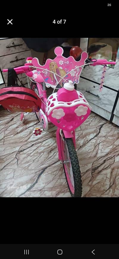 barbie bicycle