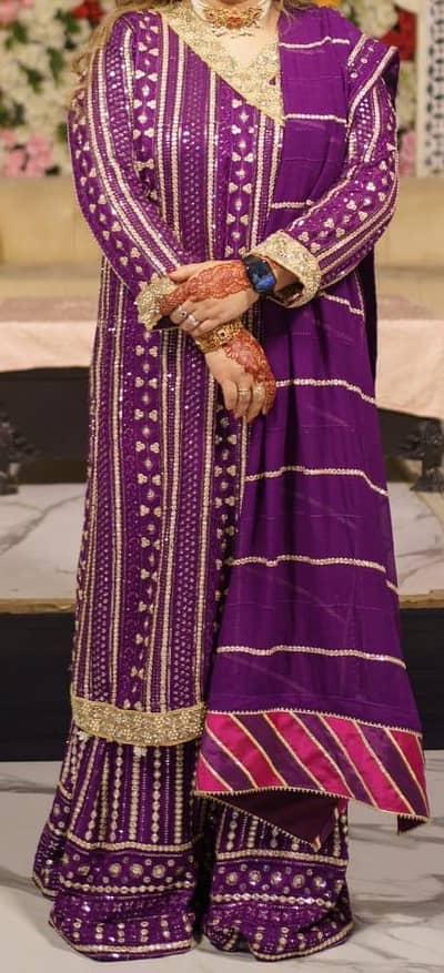andrakha shirt with sharara