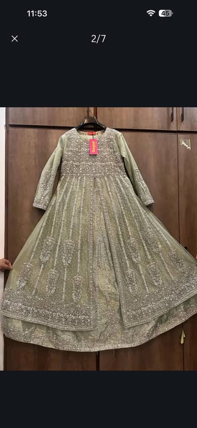 Wedding maxi/Bridal Maxi/party wear