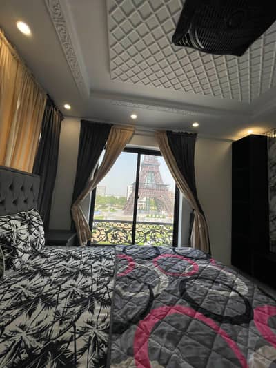 Daily stay Facing Eiffel Tower view luxury furnished one bedroom apartment