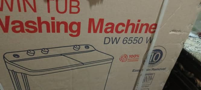 dowlance DW6550 W semi automatic washing machine