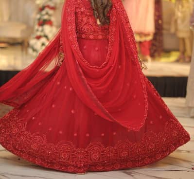 Selling my barat lehanga wear one time