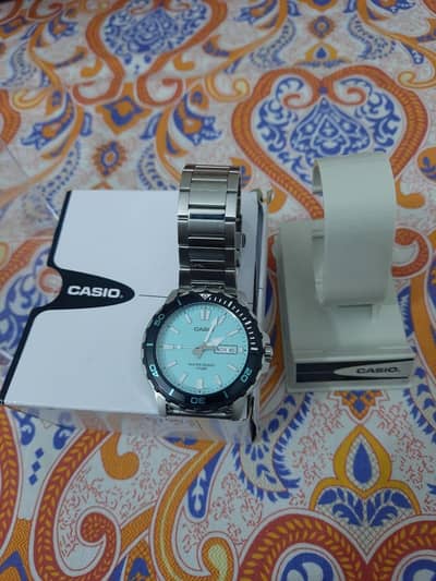 Casio mtd 125 watch 100"original ha