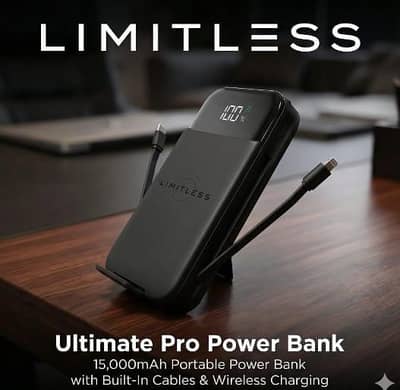 Liimitless Ultimate power bank 15,000mAh|55.5Wh
