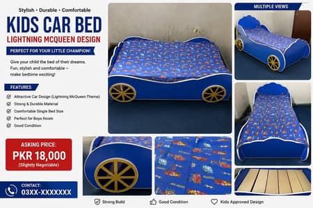 Kids single bed