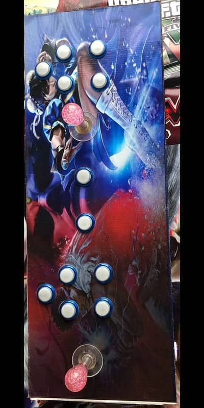Custom Made Double Player Arcade Fight Controller Sale